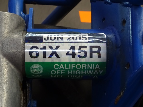 united states california license plate