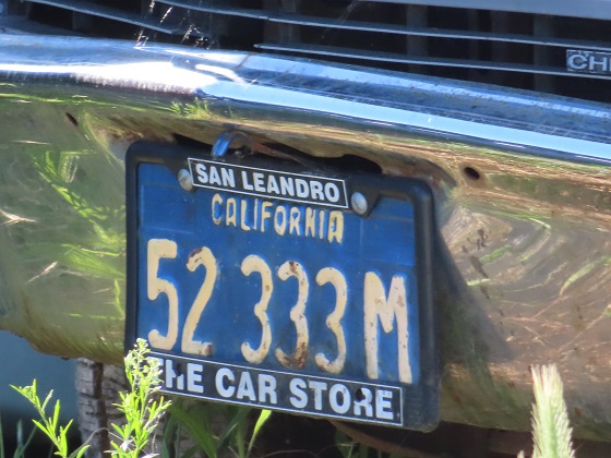 united states california license plate